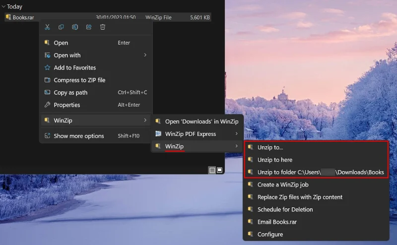 วิธีแยกไฟล์ใน Windows 11 [AIO] [2023]