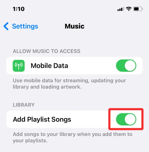 iPhone의 Apple Music에서 좋아하는 노래를 찾는 방법