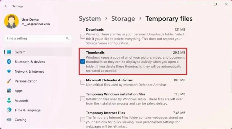 วิธีล้างแคชภาพขนาดย่อใน Windows 11