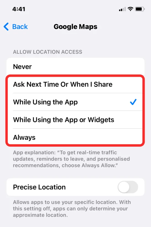 iPhone에서 정확한 위치를 끄는 이유와 방법은 무엇입니까?