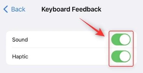 iPhone 키보드 진동을 활성화 또는 비활성화하는 방법