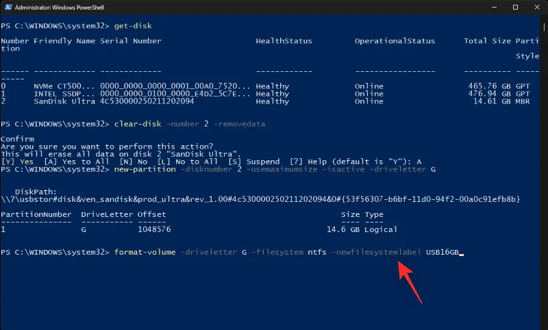 5 วิธีง่ายๆ ในการฟอร์แมต USB เป็น NTFS Windows 11