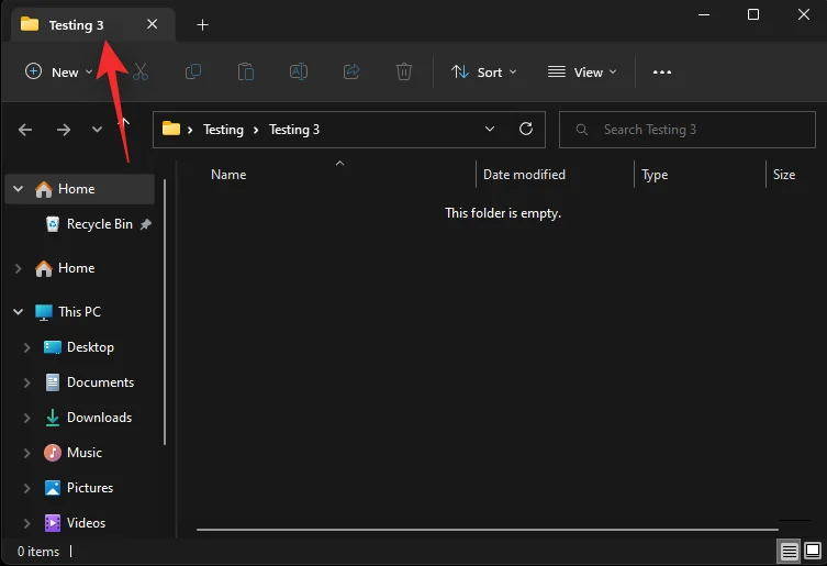 Windows 11에서 파일 탐색기 탭을 사용하는 방법