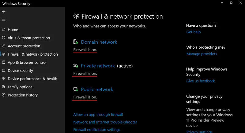 วิธีเปิดใช้งาน Windows Defender ใน Windows 11