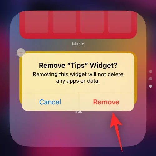 iOS 16의 iPhone에서 위젯을 관리하는 방법