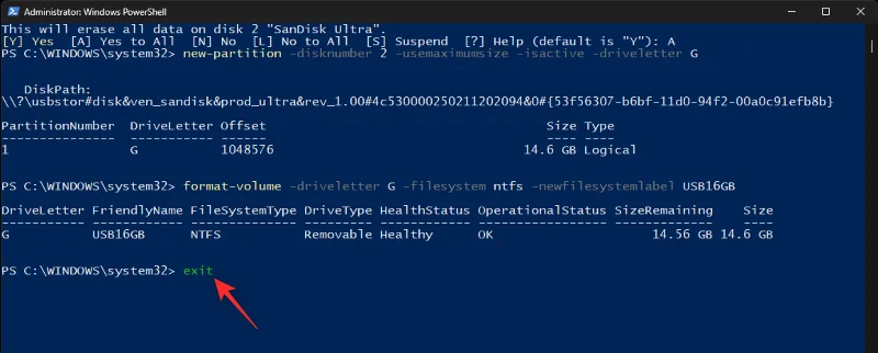 5 วิธีง่ายๆ ในการฟอร์แมต USB เป็น NTFS Windows 11