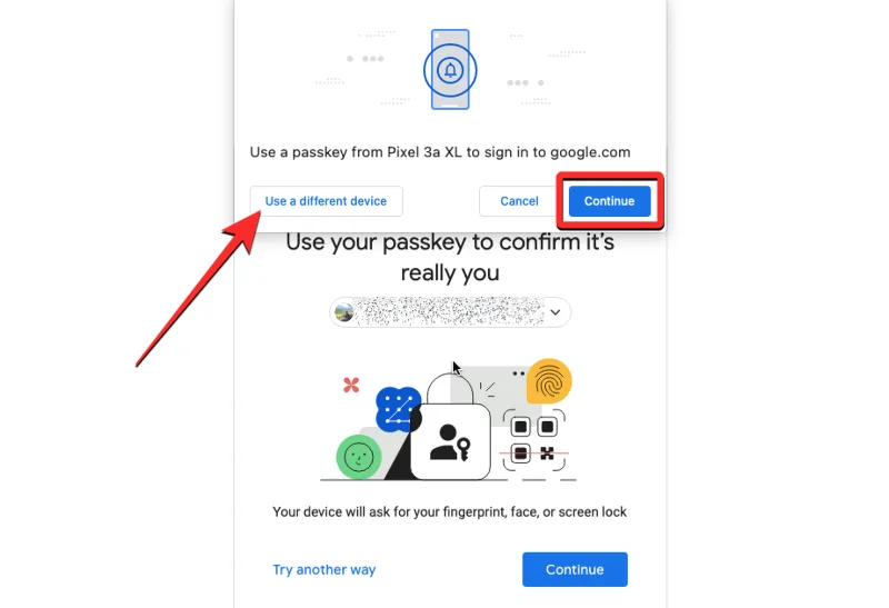 Google 비밀번호 키: 얼굴이나 지문을 사용하여 Google 계정에 로그인하는 방법