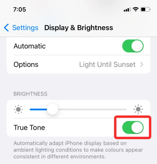 iPhone에서 밝기를 변경하는 방법