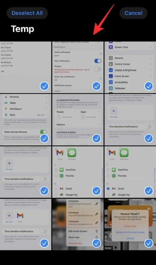 iOS 16의 iPhone에서 여러 사진의 메타데이터를 편집하는 방법