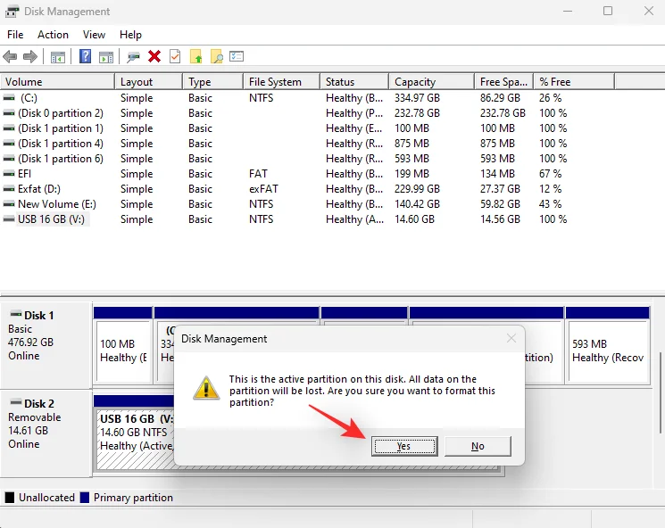 5 วิธีง่ายๆ ในการฟอร์แมต USB เป็น NTFS Windows 11