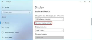 วิธีแก้ไขปัญหาขนาดการแสดงผลใน Windows 10