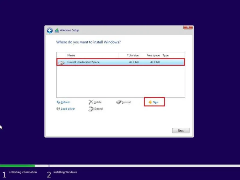วิธีติดตั้ง Windows 11 บนพาร์ติชันแบบกำหนดเอง