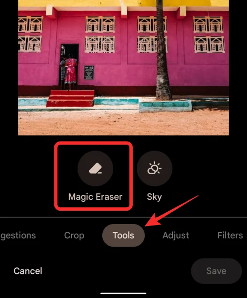 Pixel 6 Magic Eraser가 표시되지 않거나 사용 가능하지 않음: 해결 방법