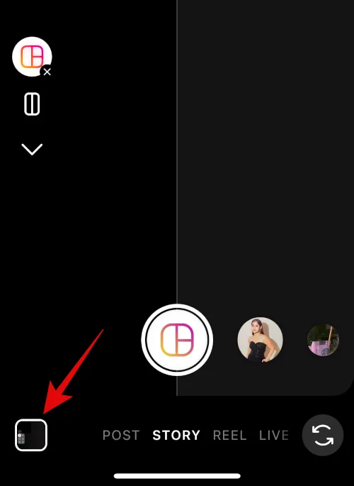 iPhone에서 두 장의 사진을 나란히 넣는 방법
