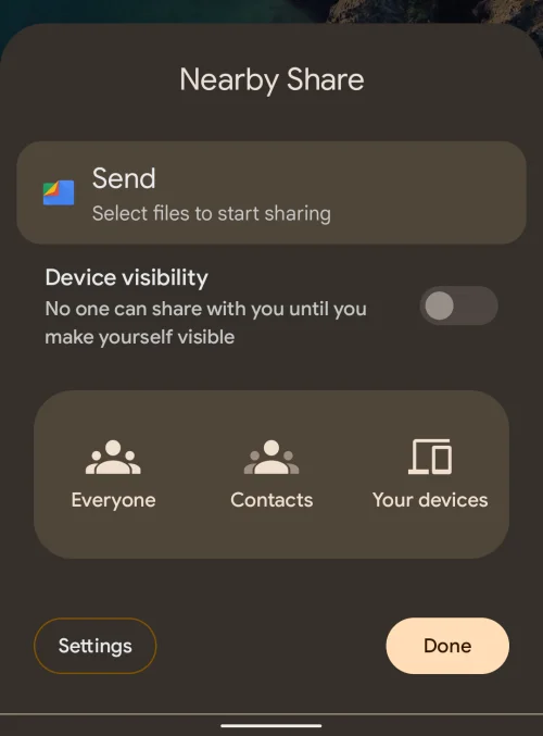 Android에서 Nearby Share를 사용하는 방법 [2023]