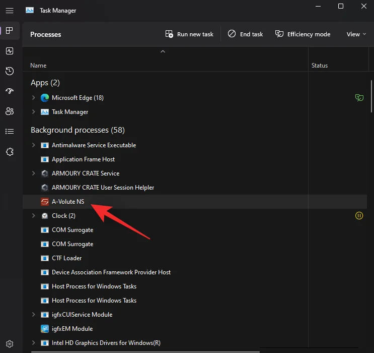 앱 또는 프로세스에 대해 Windows 11에서 효율성 모드를 켜거나 끄는 방법