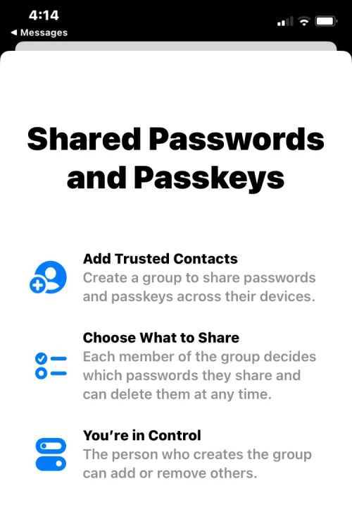 Comment partager des mots de passe en toute sécurité avec la famille sur iPhone sous iOS 17