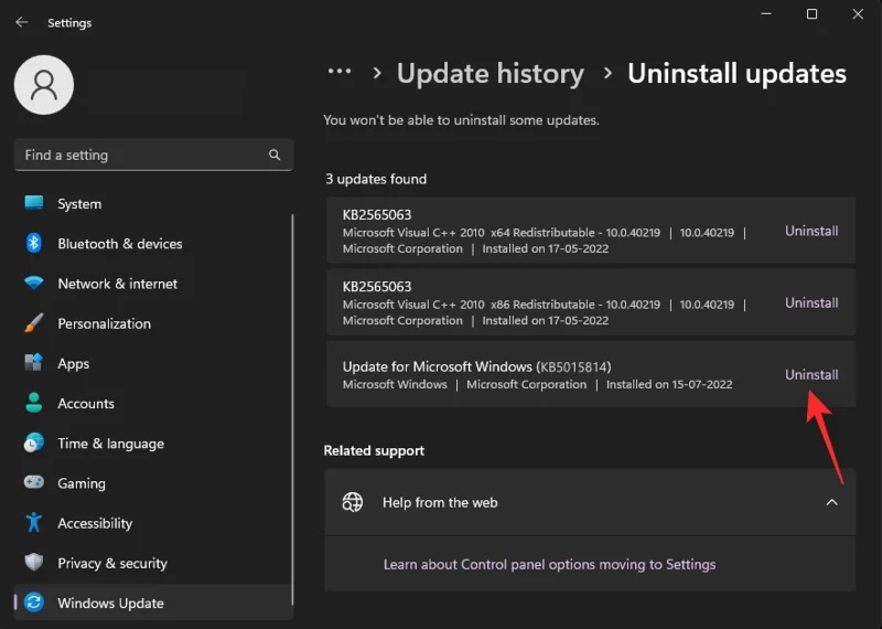 เมนู Start ไม่ทำงานบน Windows 11 หลังจากอัพเดต?  วิธีการแก้ไข