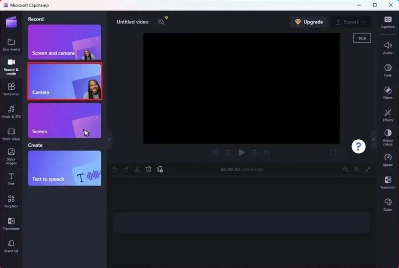 วิธีคัดกรองบันทึกด้วย Clipchamp บน Windows 11