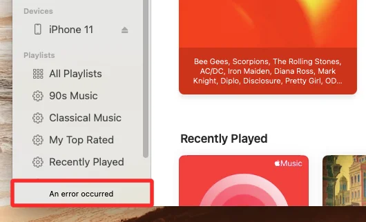Apple Music에서 "클라우드 음악 라이브러리 업데이트 중" 오류를 수정하는 방법