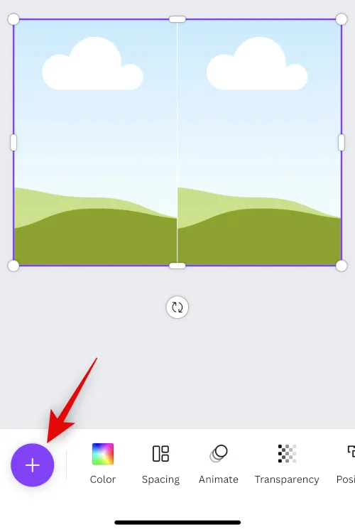 iPhone에서 두 장의 사진을 나란히 넣는 방법