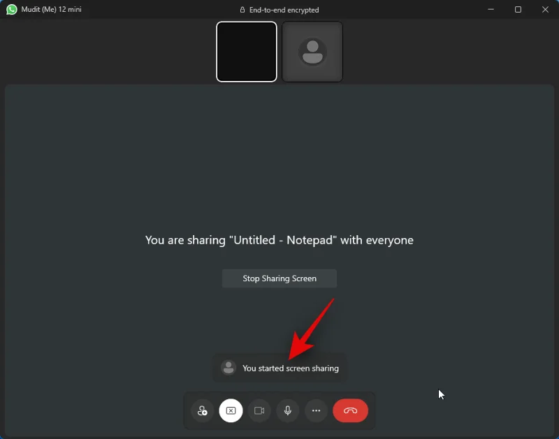 Windows, iOS 또는 Android에서 WhatsApp을 사용하여 화면을 공유하는 방법