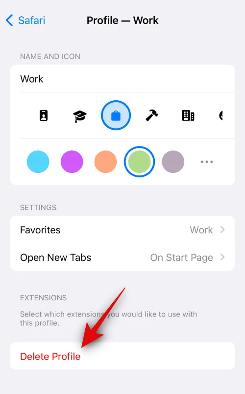 iOS 17 で Safari プロファイルを作成して使用する方法