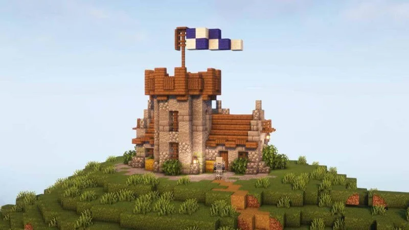시도해야 할 8가지 Minecraft 성 디자인 또는 아이디어