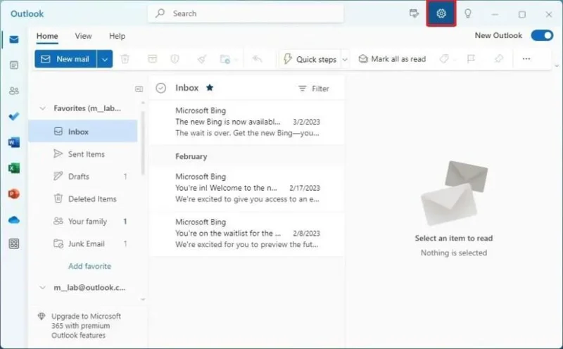 วิธีเพิ่มบัญชีอีเมลหลายบัญชีในแอป Outlook ใหม่บน Windows 11