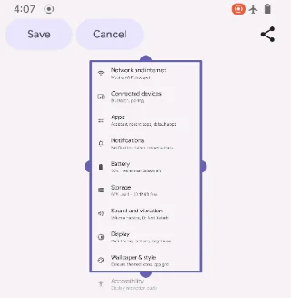 Android 12에서 스크롤 스크린샷을 찍는 방법