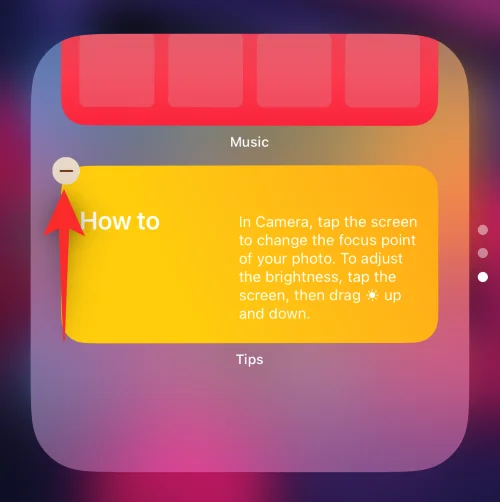 iOS 16의 iPhone에서 위젯을 관리하는 방법