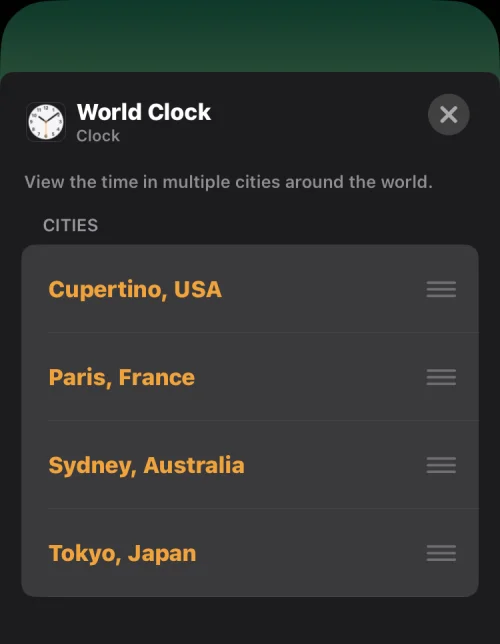 iOS 16에는 대화형 위젯이 있나요?