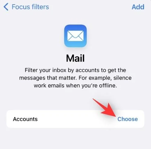 iOS 16의 iPhone에서 포커스 필터를 사용하는 방법