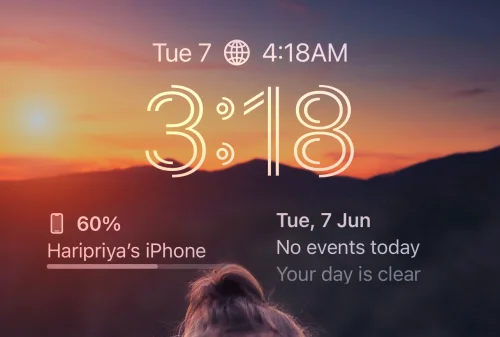 iOS 16에서 iPhone의 시계 글꼴을 변경하는 방법