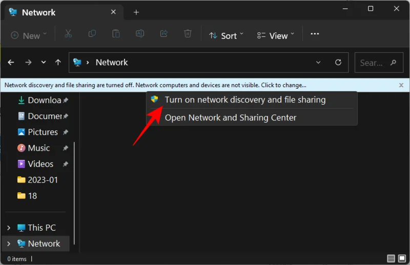วิธีเปิด Network Discovery บน Windows 11: 4 วิธีและ 3 แก้ไข