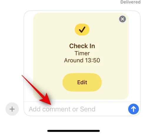 iOS 17에서 메시지 체크인을 사용하는 방법