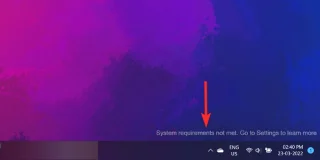 Windows 11: วิธีลบลายน้ำ“ ไม่ตรงตามข้อกำหนดของระบบ”