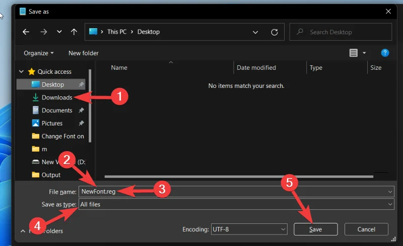 Windows 11에서 글꼴을 변경하는 방법