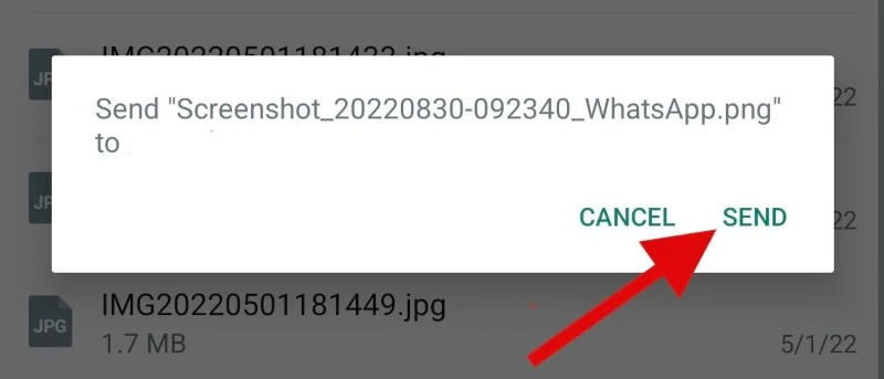 iPhone 또는 Android의 Whatsapp에서 사진을 문서로 보내는 방법