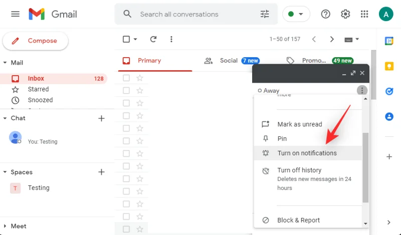 Google Chat에서 알림을 받지 못하시나요?  PC, iPhone 또는 Android에서 문제를 해결하는 방법