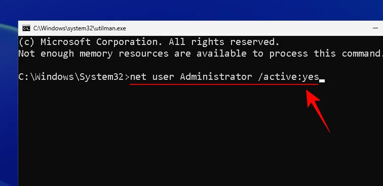 명령 프롬프트(CMD)를 사용하여 Windows 11 관리자 비밀번호를 재설정하는 방법
