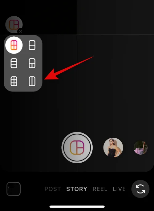 iPhone에서 두 장의 사진을 나란히 넣는 방법