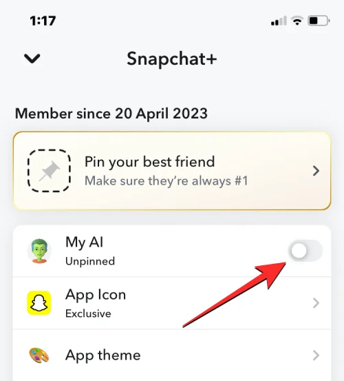Snapchat AI를 끄는 2가지 방법