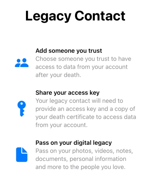 iPhone 레거시 연락처 설정을 설정하는 방법: 죽기 전에 켜야 하는 iPhone 기능