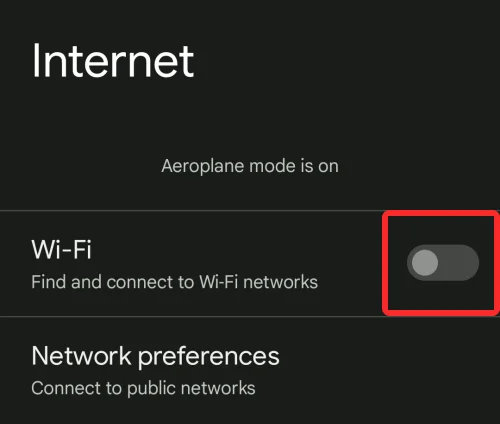 Android 12: Wi-Fi, Wi-Fi 연결 또는 인터넷을 완전히 끄는 방법