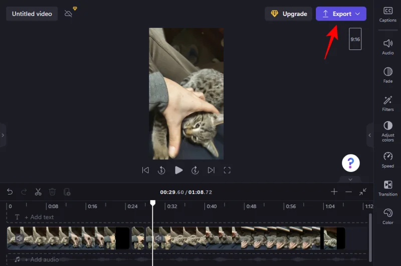Clipchamp에서 프레임을 고정하는 방법: 단계별 가이드