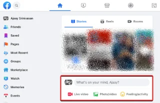 Facebook 앱에서 초안을 찾는 방법