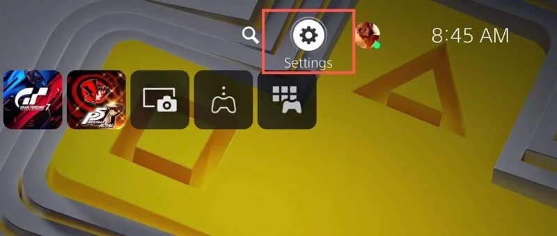 PS5 공장 초기화