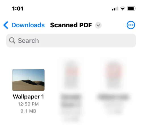 iPhone에서 여러 이미지를 PDF 파일로 병합하는 방법