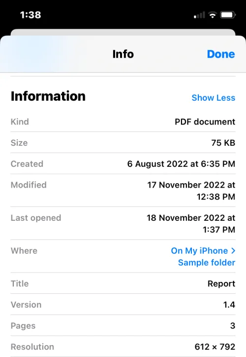 iPhone에서 파일에 접근하는 방법